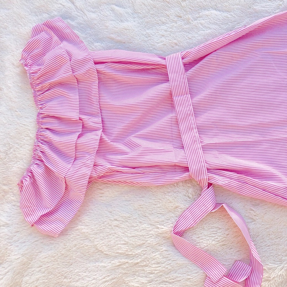 Ruffle off shoulder Dress - Picture 3 of 3